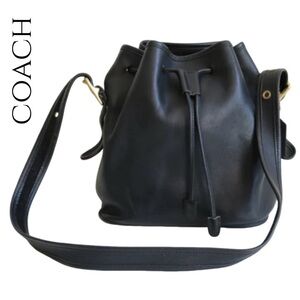 Vintage Coach Black Lula Legacy Bag